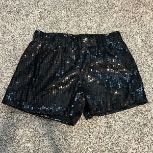 spirit halloween sequin shorts